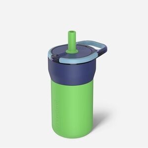New! BrüMate Green and Blue Tumbler with Straw
